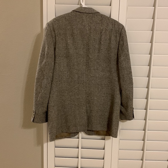 Towncraft size 40R mens blazer sports 100% silk 2 button clousre single vented - Picture 6 of 17